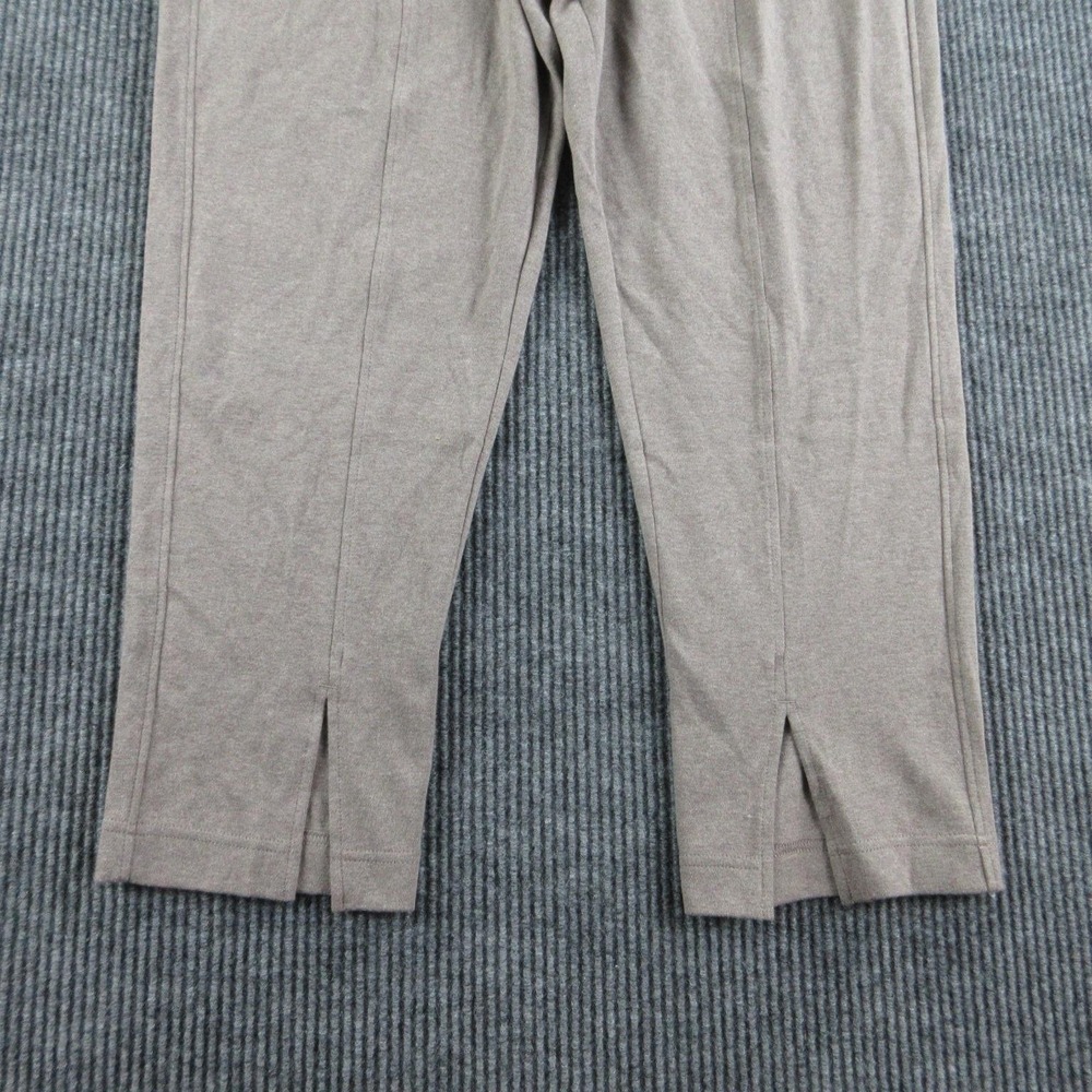 Pact Pants Womens L Brown Sweatpants Pull On Elastic Waist Pockets 31x28* - Picture 2 of 16